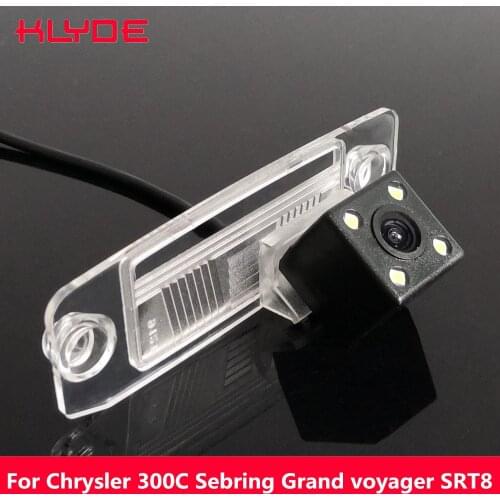 KLYDE Car HD CCD Rear View Reverse Night Vision Parking Assistance Camera For Chrysler 300C Sebring Grand voyager SRT8 Magnum