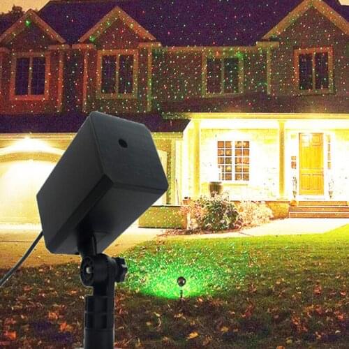 Home Waterproof Christmas Day Decoration Lights Laser Projection Lights LED Beam Stage Lights Garden Landscape Lights