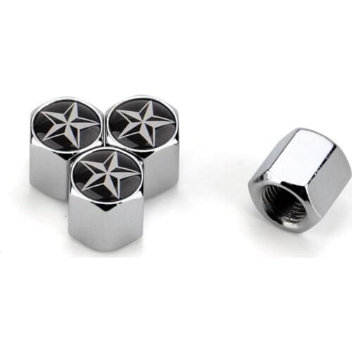 Stainless Steel Auto Wheel Tire Air Car Valve Caps Stem Cover For Skoda Octavia 2 3 A7 Rapid Fabia Superb Kodiaq Cap Accessories