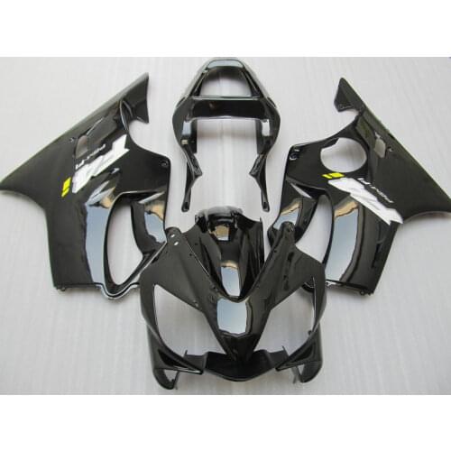 Injection mold Fairing kit for HONDA CBR600F4I 01 02 03 CBR600 F4I 2001 2002 2003 ABS Gloss black Fairings set+7gifts HP41