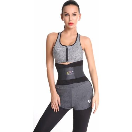 Xtreme Thermo Power Hot Body Shaper Girdle Belt Waist Cincher Underbust Control Corset Firm Waist Trainer Slimming Belly 9099