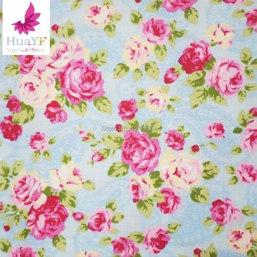 New arrive Floral Series Twill Cotton Fabric,Patchwork Cloth DIY Sewing Quilting Fat Quarters Material For Baby&Child