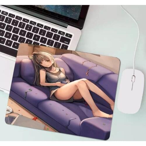 Top quality new cute sexy girls custom laptop gaming mouse pad best-selling wholesale gaming mouse pad picture customization