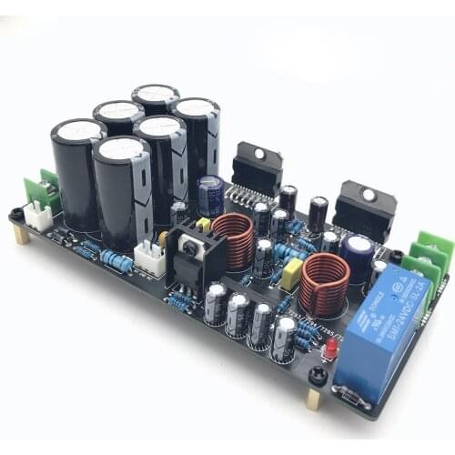 TDA7295 80W+80W HIFI audio power amplifier board TDA7296 home audio system high power amplifier with UPC1237 protection