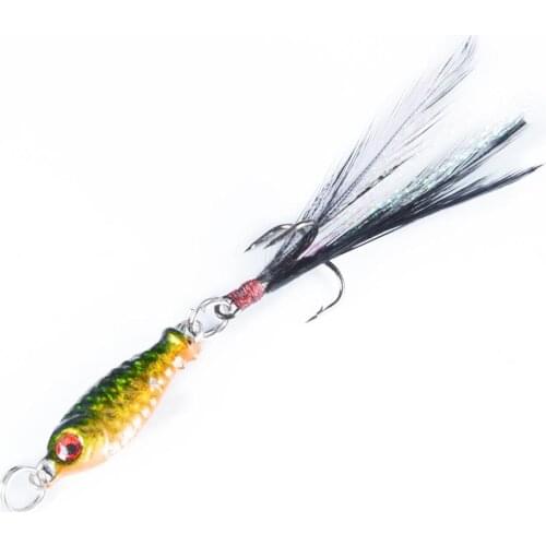 2cm Metal Wobbler Sea Lures Fishing Popper Goods For Fishing Jig Hard Jigging Pencil Bait Minnow Swimbait Duck Squid Shrimp