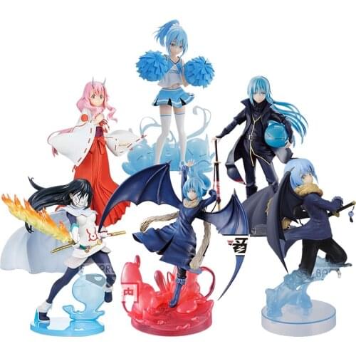 Bandai Genuine That Time I Got Reincarnated As A Slime Benimaru Ranga Shizue Izawa Rimuru Milim Nava Action Figure Model Toys