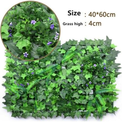 Artificial Green Plant Lawns 40x60cm Carpet Plastic Artificial Turf For Home Garden Wall Landscaping Green Door Shop Backdrop