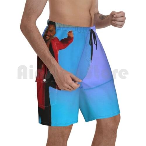 Hotline Carlton Beach Shorts Men Beach Pants Swimwear Drake Hotline Bling Rap Fresh Prince Bel Air Carlton Dancing