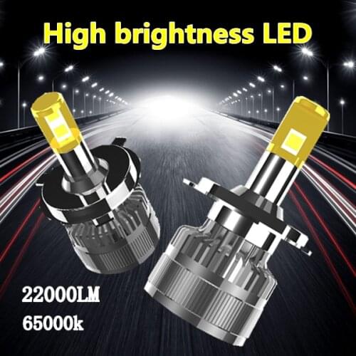 H1 LED H7 LED 24000LM H8 HB3 9005 HB4 H11 Led Headlights Bulbs 9012 HIR2 12sides 80W 3D high power Canbus 360 degree Auto Lamp