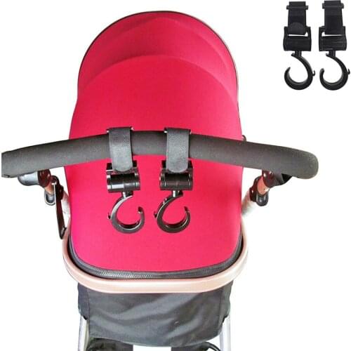 Baby Stroller Hook Accessories Plastic Baby Car Carriage Hook Magic Stick Hook Non-slip Hanger Pram Pushchair Hanger Hanging