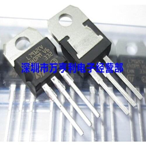 L7912CV TO-220 New and Original 10pcs/Lot