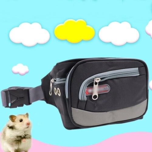 Small Pet Carrier Hamster Outing Bag Rabbit Hamster Chinchilla Travel Warm Cages Bags Guinea Pig Carry Bag Breathable