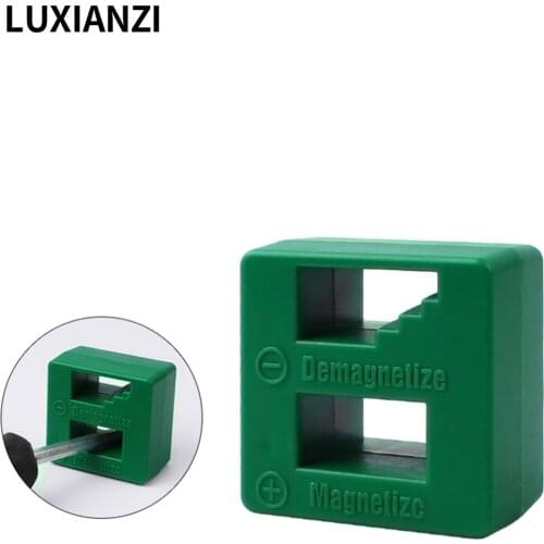LUXIANZI Dual-use Screwdriver Magnetizer Demagnetizer For Strong Magnetic Device for Phillip Drill Bit Degausser Screw driver