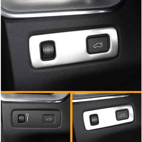 Fit for 18-20 new XC60 S90 xc90v90 headlight control switch paste interior decoration modification accessories
