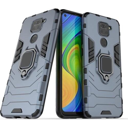 Full Cover Armor Magnetic Suction Stand Case For Xiaomi Redmi Note 9 Case For Redmi Note 9 Pro Back Cover For Redmi Note 9S 7 8T