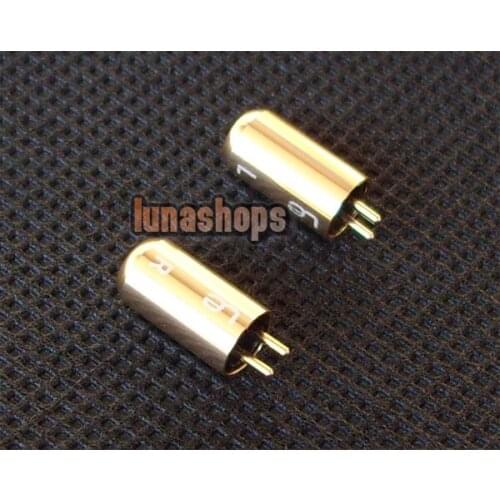 LN001929 Aluminium Shell Ultimate UE tf10 5pro sf3 0.75mm Earphone Pins Plug For DIY Cable