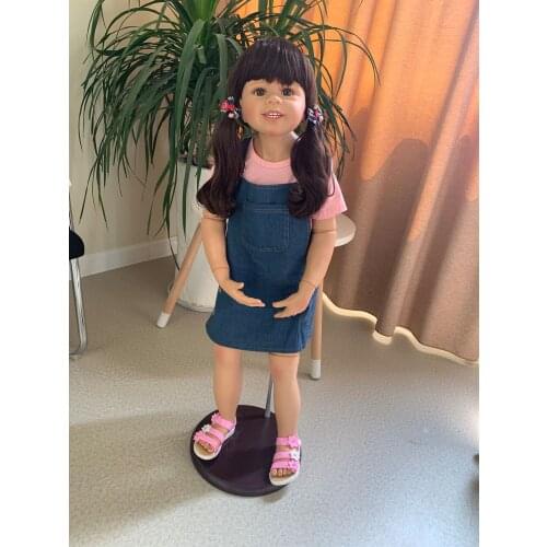 Bebes doll with 98 cm girls simulation doll childrens clothing model childrens festival gift photography props