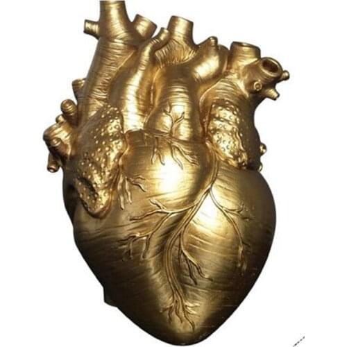 T8DE Heart Flower Pot Silicone Mold for DIY Jewelry Box Trinket Container Present Friendship Christmas Thanksgiving Wedding