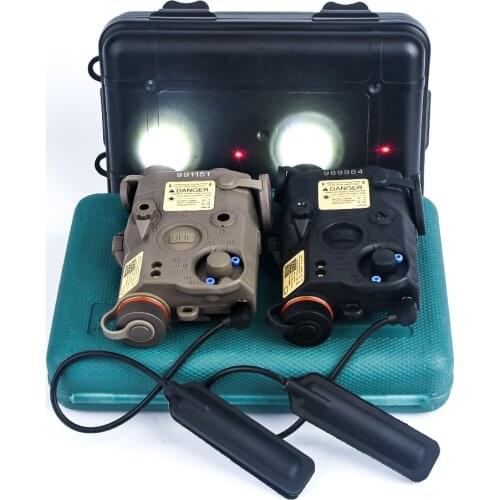 WADSN Airsoft LA-PEQ15 UHP Red Dot IR Laser Sight Strobe White Light AN/PEQ Laser Weapon Flashlight 250lumes Armas Scout Light