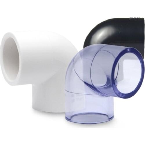 SANKING Aquarium High quality UPVC 20/25/32/40/50mm 90 Degree Elbow pipe connector