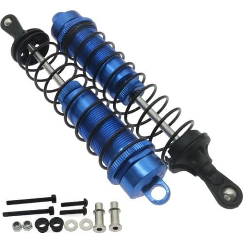 Alloy 2pcs Complete rear Shock for rc hobby model car 1-10 VRX Octane VETTA Karoo FTX Outlaw upgraded hop-up parts