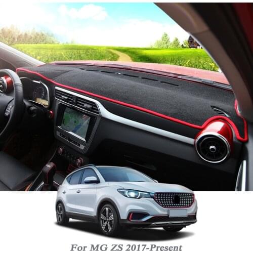 Car Styling Dashboard Protective Mat Shade Cushion Pad Rose Carpet MAT For MG ZS 2017-Present RHD&LHD Internal Accessories