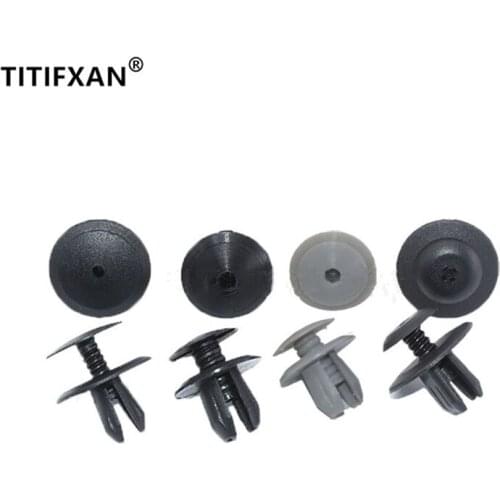 12PCS Car trunk carpet lining trim fasteners cilps for Volkswagen Passat Tiguan Santana Jetta Sagitar Magotan B7L Golf 6 CC rug