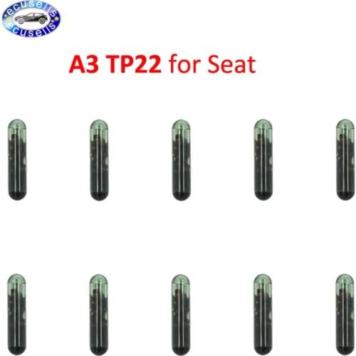 10 PCS, (A3) TP22 ID48 Glass Chip Auto Transponder Car Blank Key Chip For Seat