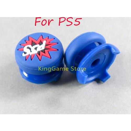 50pairs For PlayStation PS4 PS5 Thumbsticks Cover Thumb Joystick Extender Caps Heightened Caps Gamepad Controllers Accessories