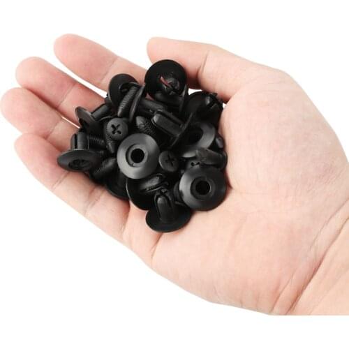 8mm Car Rivets Bumper Fender Fastener Clips for Kia Rio K2 K3 5 Sportage Ceed Sorento Cerato Soul Hyundai Tucson