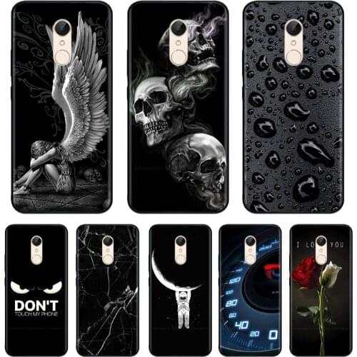 Case for Xiaomi Redmi 5 Plus Case Cover Silicon Soft Phone Coque for Xiaomi Redmi 5 Cover Bumper for Redmi5 5 Plus Painted Shell