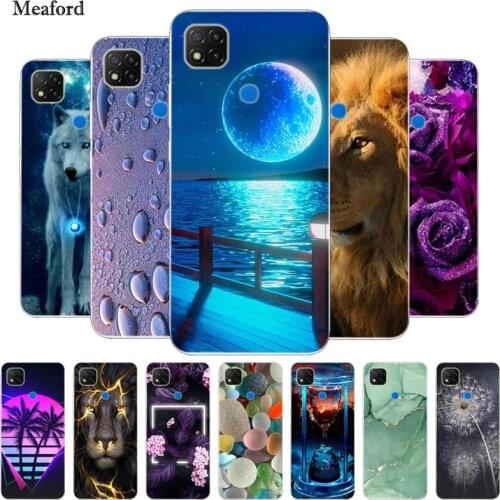 For Xiaomi Redmi 9C NFC Case Soft Silicone Fundas Phone Case For Xiaomi Redmi 9C Cover Bumper Redmi 9 C Redmi9C NFC Coque Cute