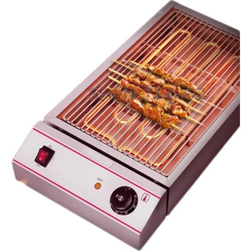 ESK-1 Household smokeless electric barbecue machine electric barbecue grill healthy smoke-free iron plate heating 220V 2.8KW