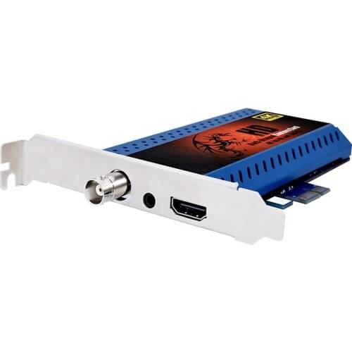 1080P 60fps HD PCI-E Grabber Win Live Streaming Mac Linux 3.5mm CVBS 4K AV HDMI SDI Recorder PCIE Video Capture Card