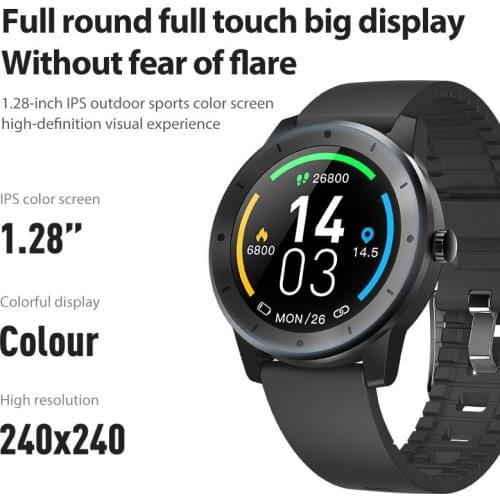 MKS200 Outdoor Accurate GPS Motion Track Heart Rate Monitoring Smart Sleep Recording Monitoring Smart Watch Remote Camera
