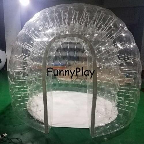 Transparent inflatable lawn bubble tent,Watch scenery bubble camping equipment one time inflatable inflatable beach wedding Tent