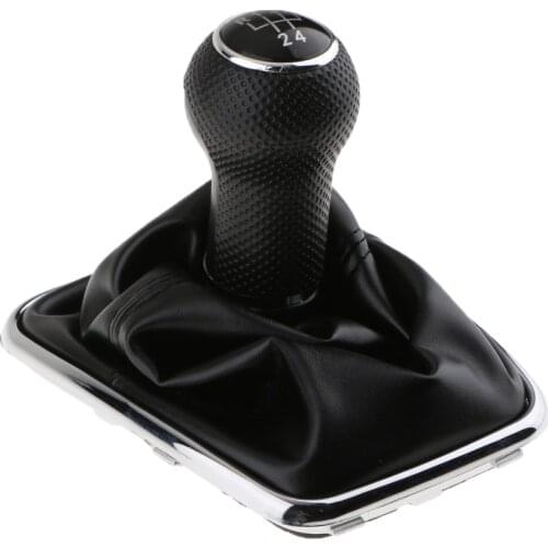 Gear Shift Knob Shifter Boot Cover Stitch for VW Jetta Bora 98-95 Golf MK4 5