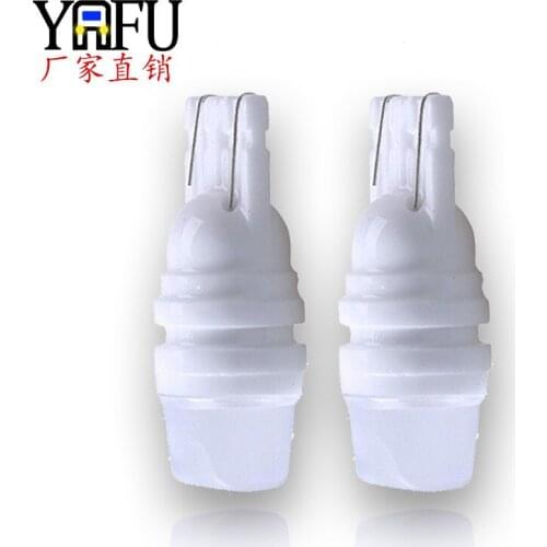 T10 LED Car Small Side Lamp Ceramic Lens Side Lamp T10 Small Lamp Plug-in Reading Lamp License Plate Day Light Car Lights