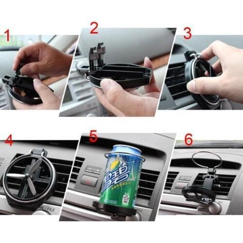 Universal Folding Cup Air-Outlet Drink Holder with Fan Car for Mercedes-Benz all class A B C E S G M ML CL CLK CLS GL GLK R SL