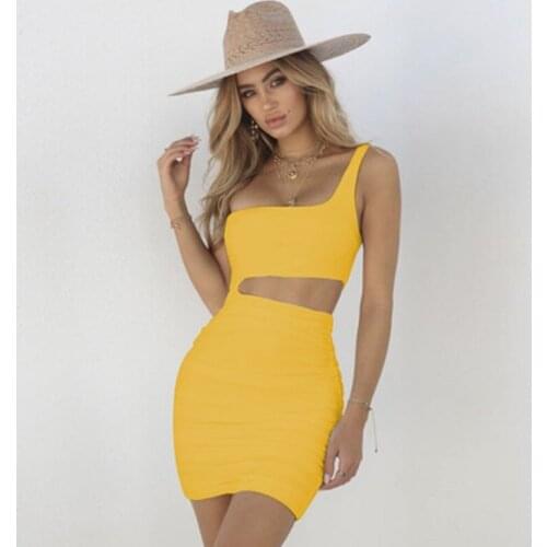 AECU 2021 Summer Sexy Slim Dress Party Night Woman Stylish V Neck White Elegance Bodycon Backless Women Dresses Vestidos