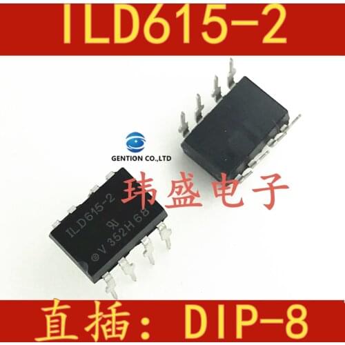 10PCS ILD615 ILD615-2 DIP-8 light coupling isolator in stock 100% new and original