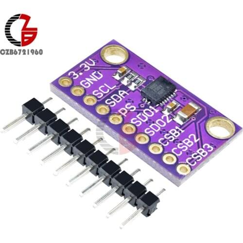 BMX055 9-axis Absolute Orientation Sensor Module Triaxial 12-bit Acceleration Sensor 16-bit Gyroscope Geomagnetic Sensor 3.3V