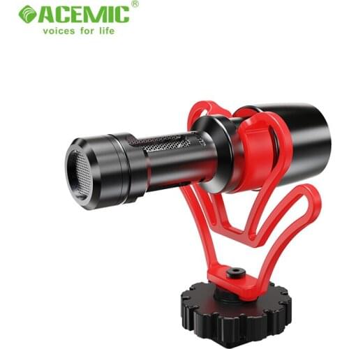 ACEMIC CAM50 Puls Video Microphone Mini Mic Recording Shotgun Microphone for Smartphone