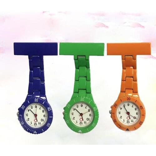 Nurse Pocket Watch Arabic Numerals Quartz Brooch Watch Doctor Nurse Hanging Pocket Watches TT@88
