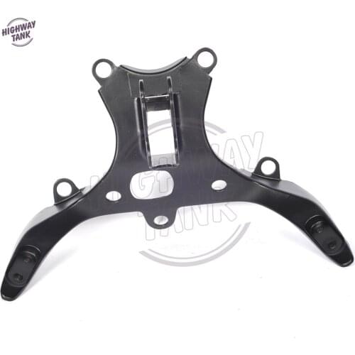 Black motorcycle Fairing Stay Bracket Cowling Upper Headlight motor bracket case for Yamaha YZF R1 2001 2002