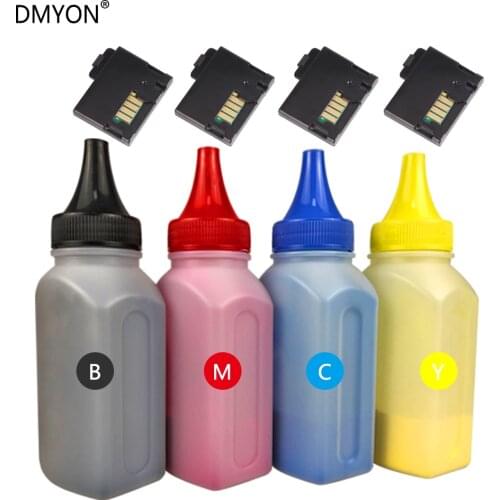 DMYON 4 Bottled EA Toner Powder 4 Chip Compatible For Xerox Phaser 6000 6000B 6010 Workcentre 6015 6015v Printer Cartridge
