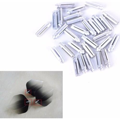 30 PCS Packed Aluminium Alloy Dart Flight Protector - Makes Your Dart Flights In Good Shape - 8.5mm Darts Accessories