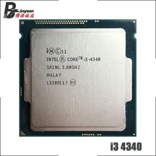 Intel Core i3-4340 i3 4340 3.6 GHz Dual-Core CPU Processor 4M 54W LGA 1150