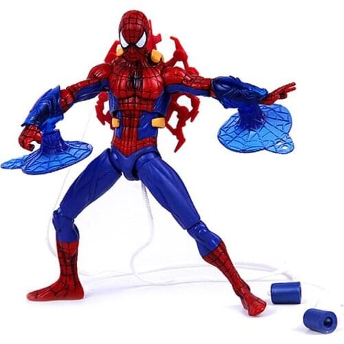ML Legends Comic 6" Spider Spidey Movie Swing & Stick Zipline 6" Loose Action Figure