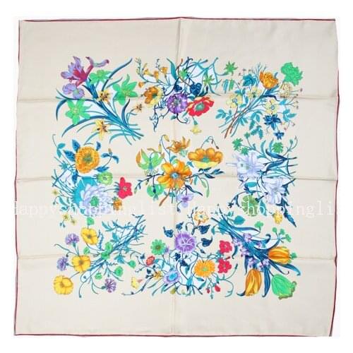 ELEGANT HANDMADE BRAND 100%Twill Silk Scarf